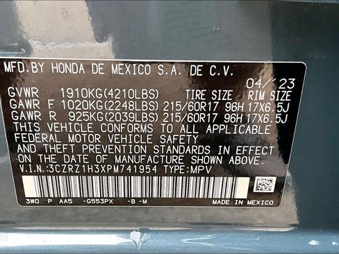 Used 2023 Honda HR-V LX image 34