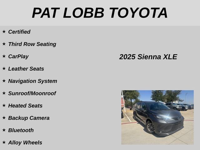 Certified 2025 Toyota Sienna XLE FWD image 18