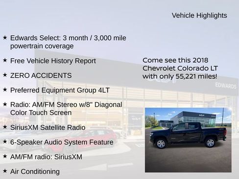 Used 2018 Chevrolet Colorado LT AWD/4WD image 11