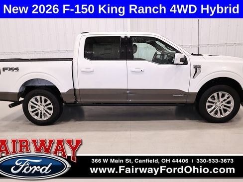 New 2026 Ford F150 King Ranch w/ Equipment Group 601A High AWD/4WD image 1