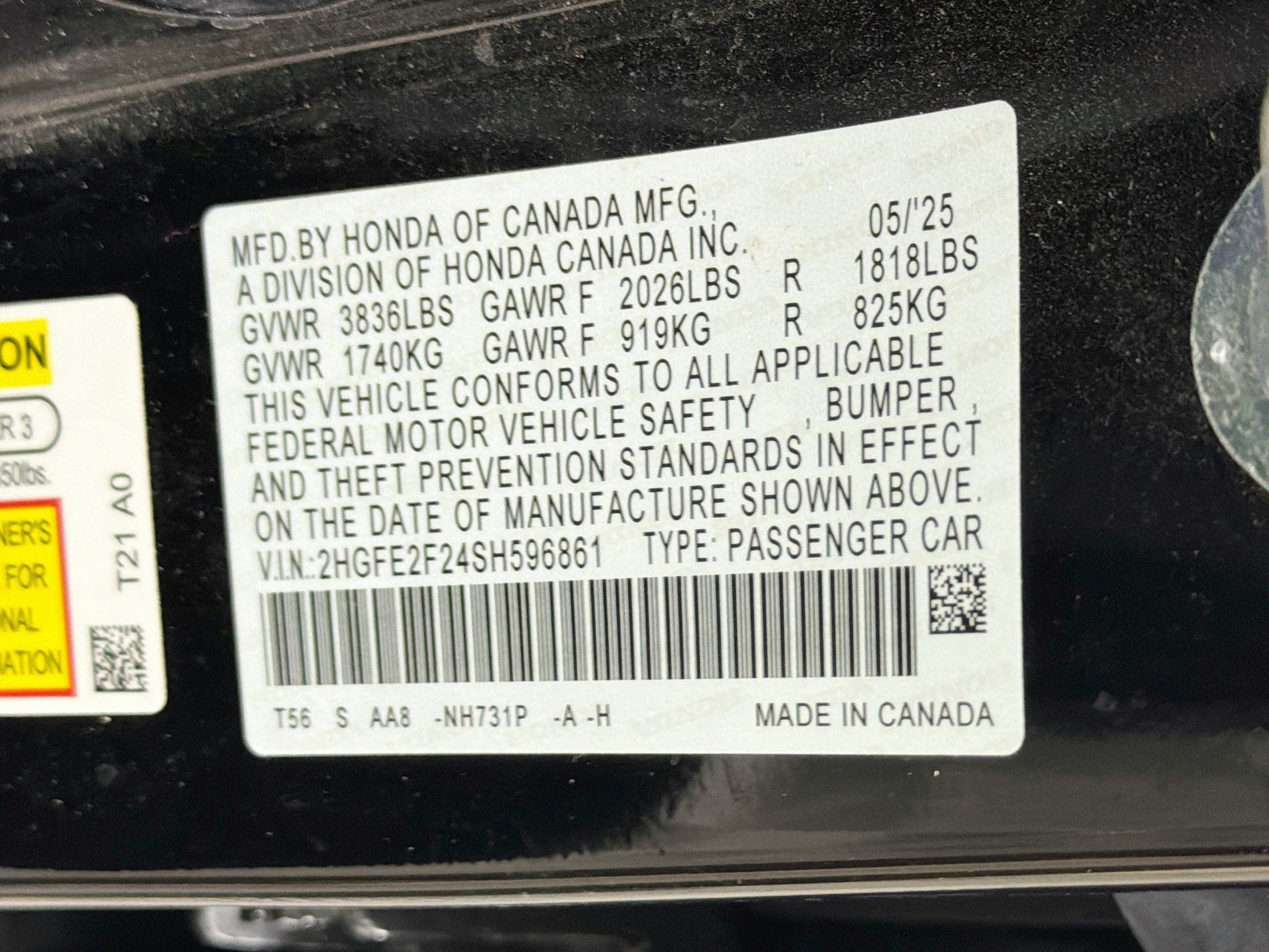 Used 2025 Honda Civic LX image 12