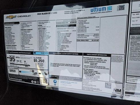 New 2025 Chevrolet Blazer EV LT image 18
