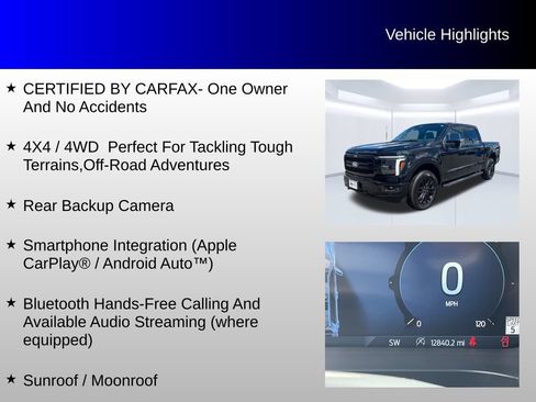 Used 2025 Ford F150 Lariat AWD/4WD image 4