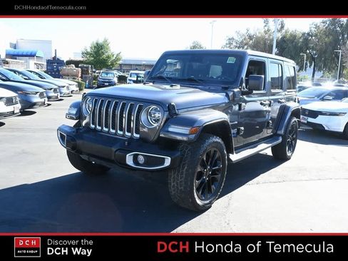 Used 2021 Jeep Wrangler Unlimited Sahara w/ Safety Group image 1