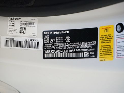 Used 2023 BMW M4 Competition w/ M Carbon Exterior Package RWD image 42