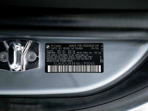 Used 2006 BMW M Coupe RWD image 84