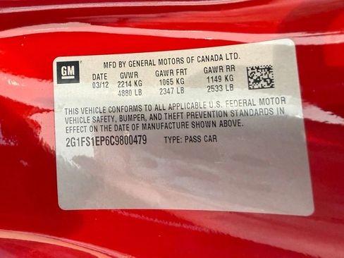 Used 2012 Chevrolet Camaro ZL1 RWD image 29