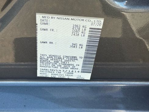 Used 2020 Nissan Altima 2.5 S image 35