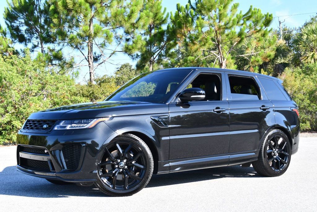 Used 2022 Land Rover Range Rover Sport SVR AWD/4WD image 2