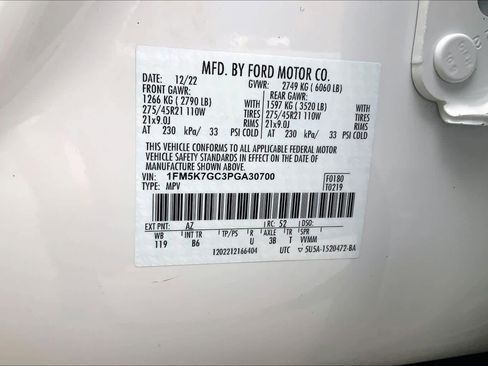 Used 2023 Ford Explorer ST w/ Equipment Group 401A image 33