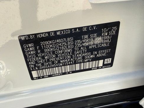 Certified 2025 Acura ADX A-Spec AWD/4WD image 30