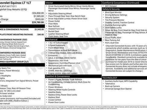 Used 2018 Chevrolet Equinox LT image 37