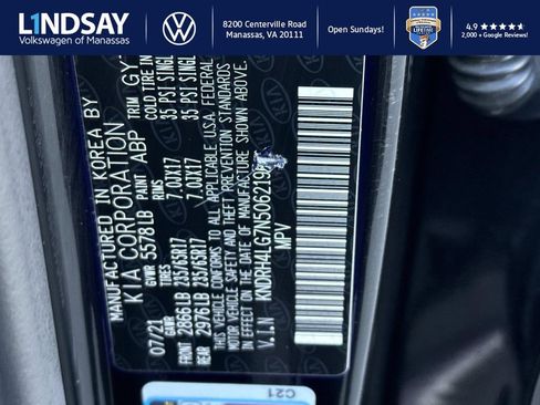 Used 2022 Kia Sorento EX image 25