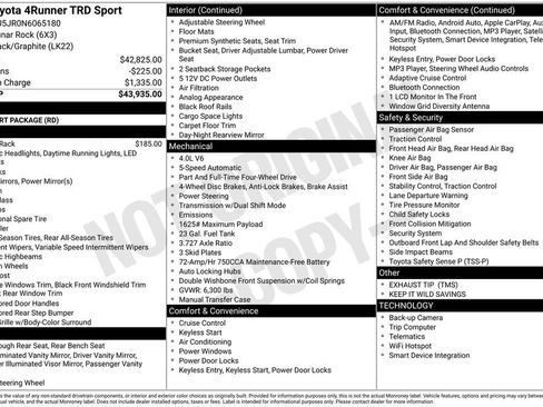 Used 2022 Toyota 4Runner TRD Sport image 6