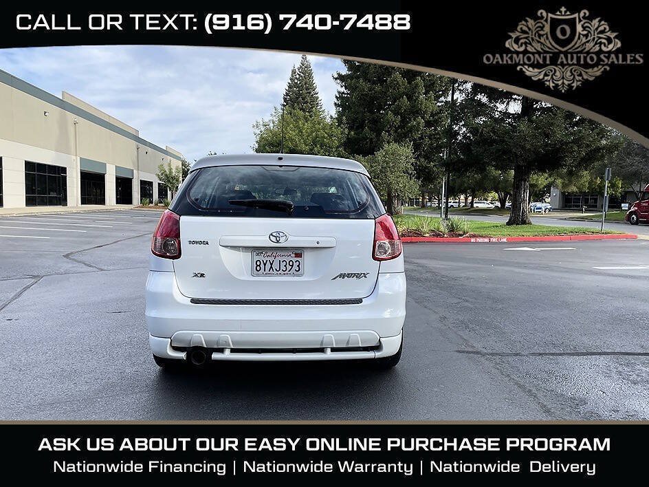 Used 2004 Toyota Matrix XR w/ Extra Value Pkg 1 FWD image 7