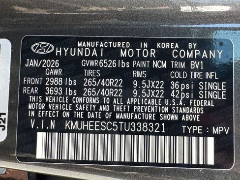 New 2026 Genesis GV80 3.5T Prestige AWD/4WD image 36