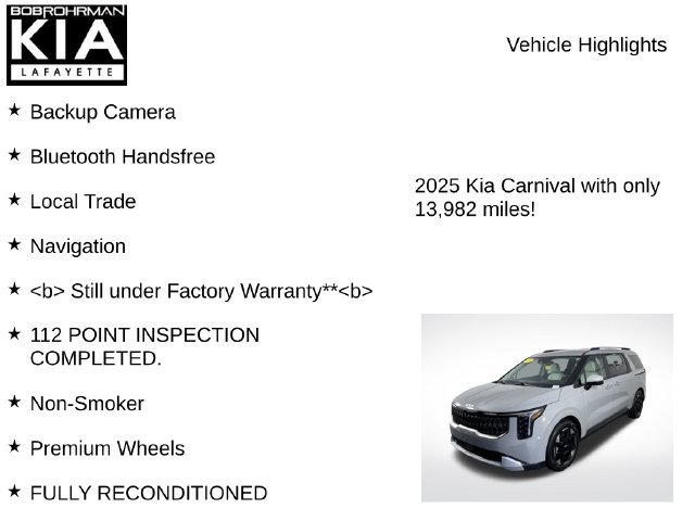 Used 2025 Kia Carnival EX FWD image 8