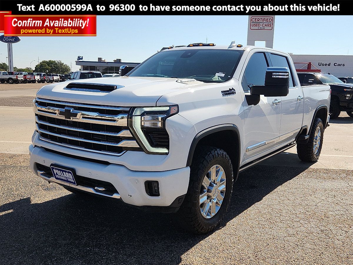 Used 2024 Chevrolet Silverado 2500 High Country w/ Technology Package AWD/4WD image 1