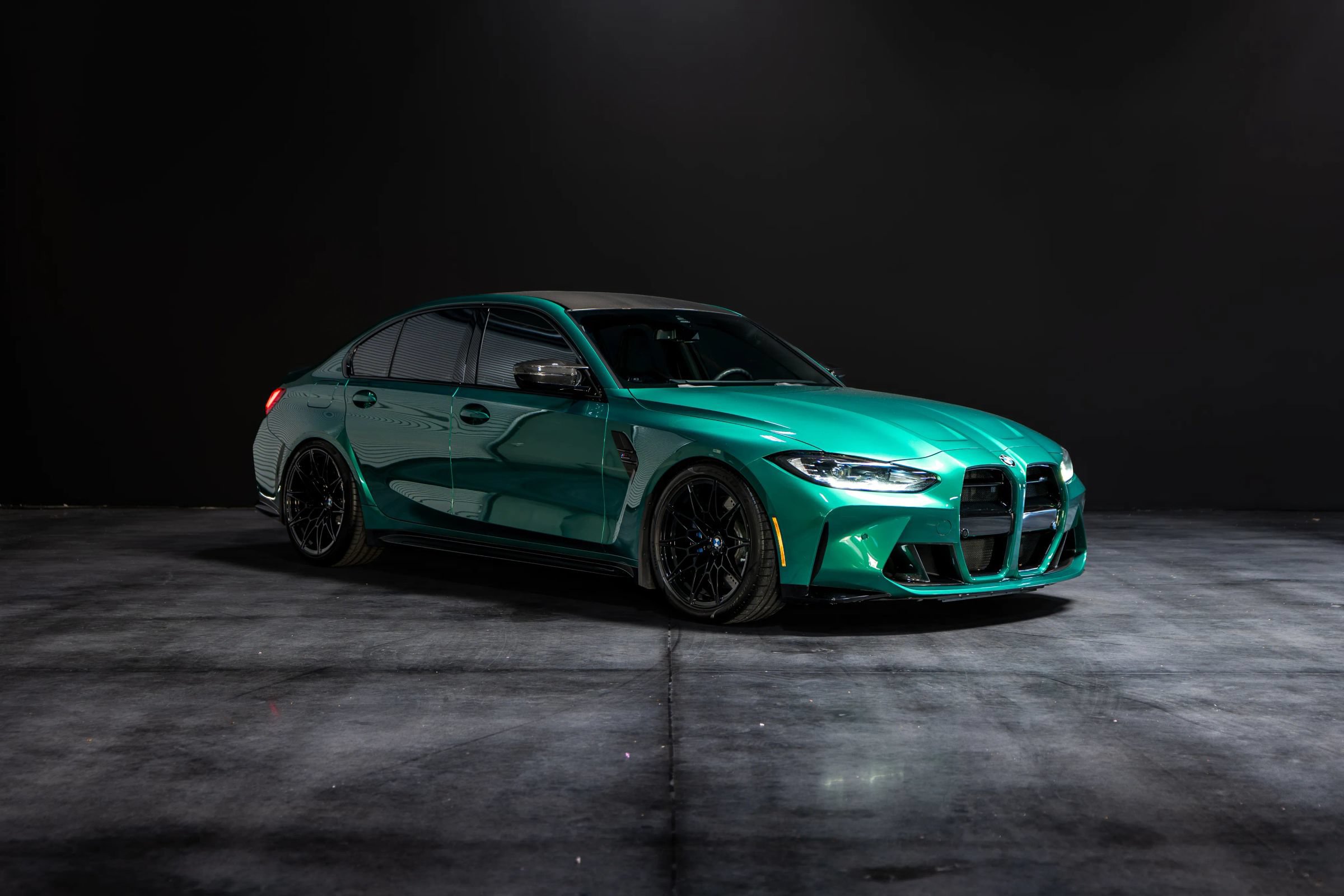 Used 2024 BMW M3 Competition w/ M Carbon Exterior Package RWD image 3