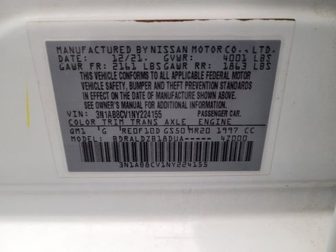Used 2022 Nissan Sentra SV FWD image 33