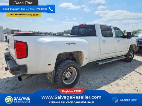 Used 2015 Chevrolet Silverado 3500 LTZ w/ Duramax Plus Package AWD/4WD image 4