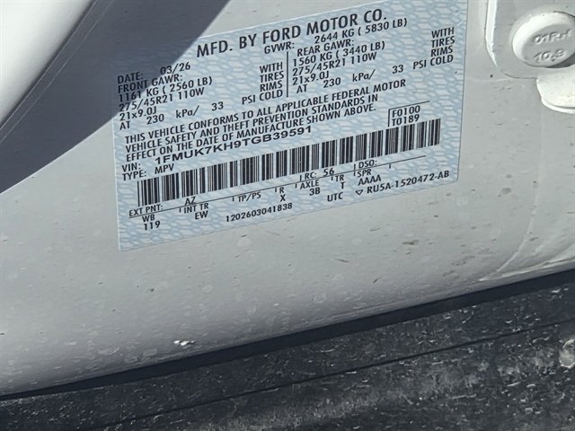 Used 2026 Ford Explorer ST-Line w/ ST-Line Street Pack RWD image 14