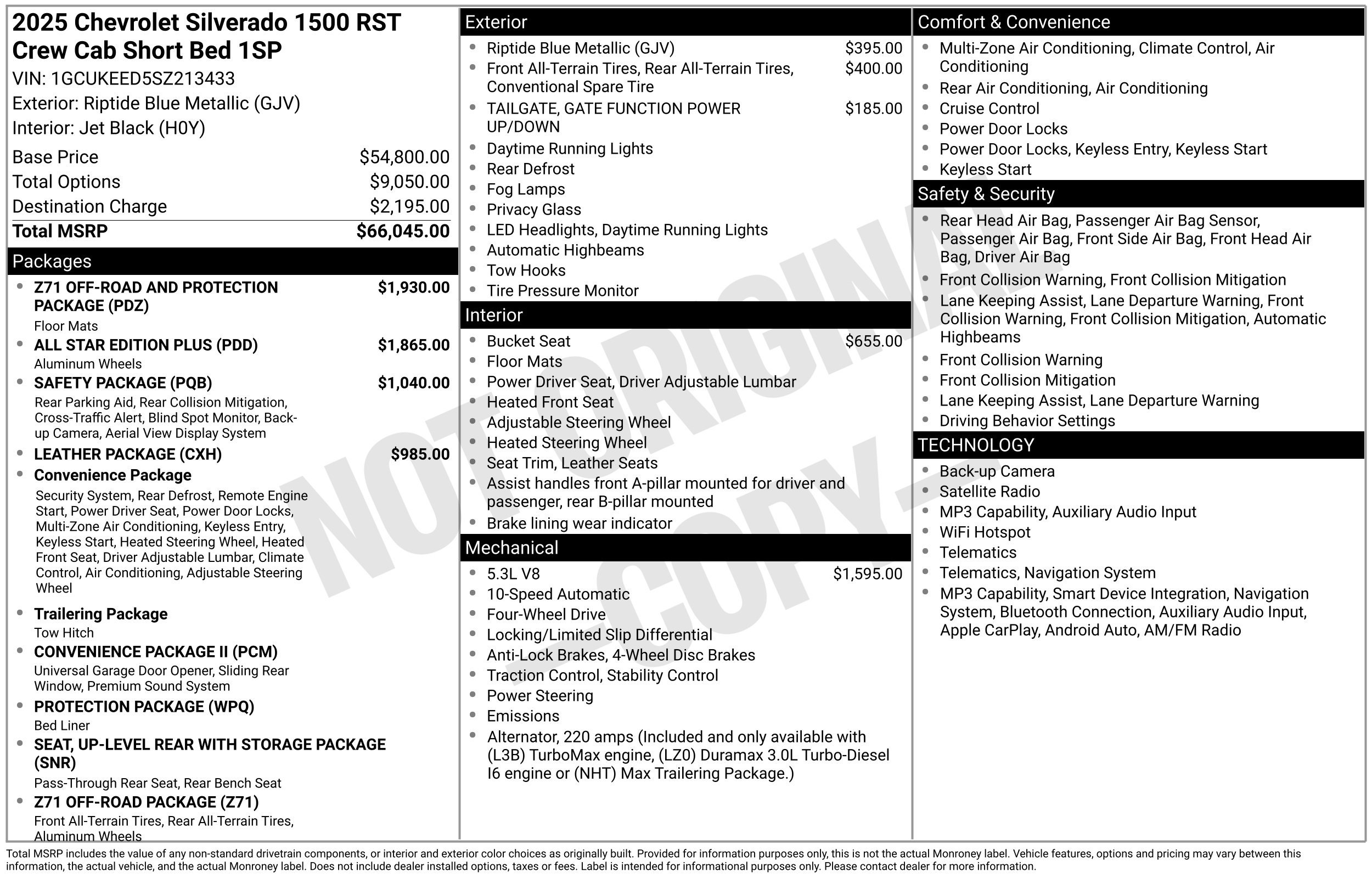 Used 2025 Chevrolet Silverado 1500 RST AWD/4WD image 14