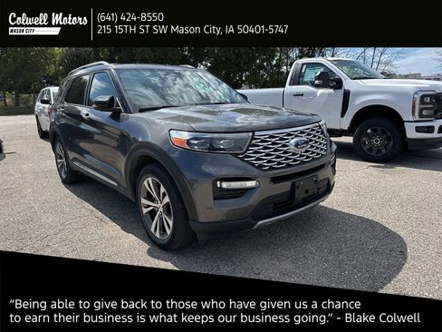 Used 2020 Ford Explorer Platinum w/ Premium Technology Package AWD/4WD image 1