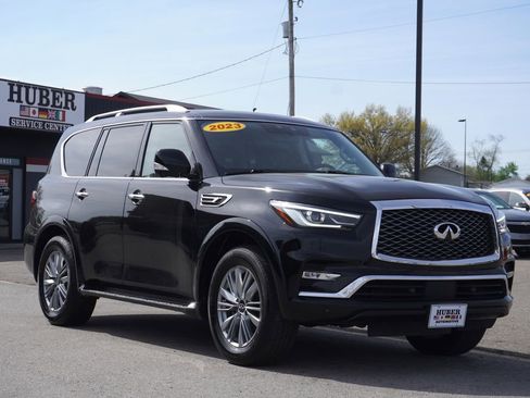 Used 2023 INFINITI QX80 Luxe w/ Cargo Package RWD image 9