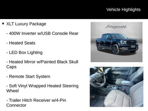 Used 2024 Ford Maverick XLT w/ XLT Luxury Package FWD image 9