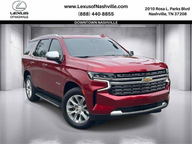 Used 2023 Chevrolet Tahoe Premier w/ Premium Package RWD image 1