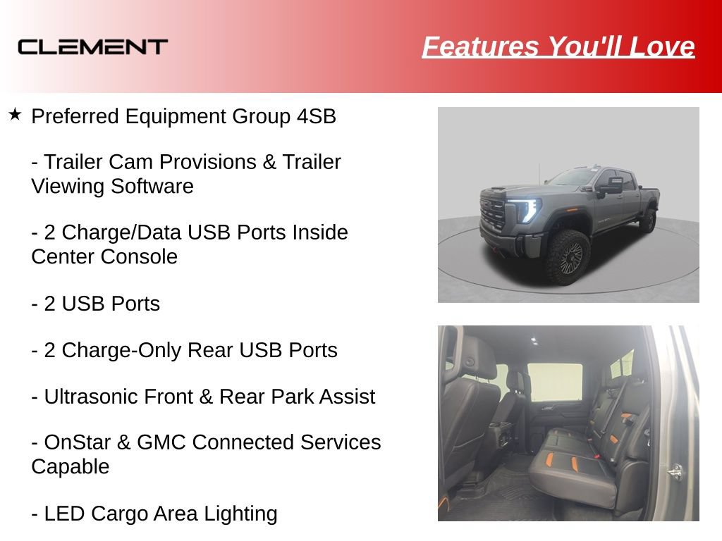 Used 2024 GMC Sierra 2500 AT4 w/ AT4 Premium Plus Package AWD/4WD image 12