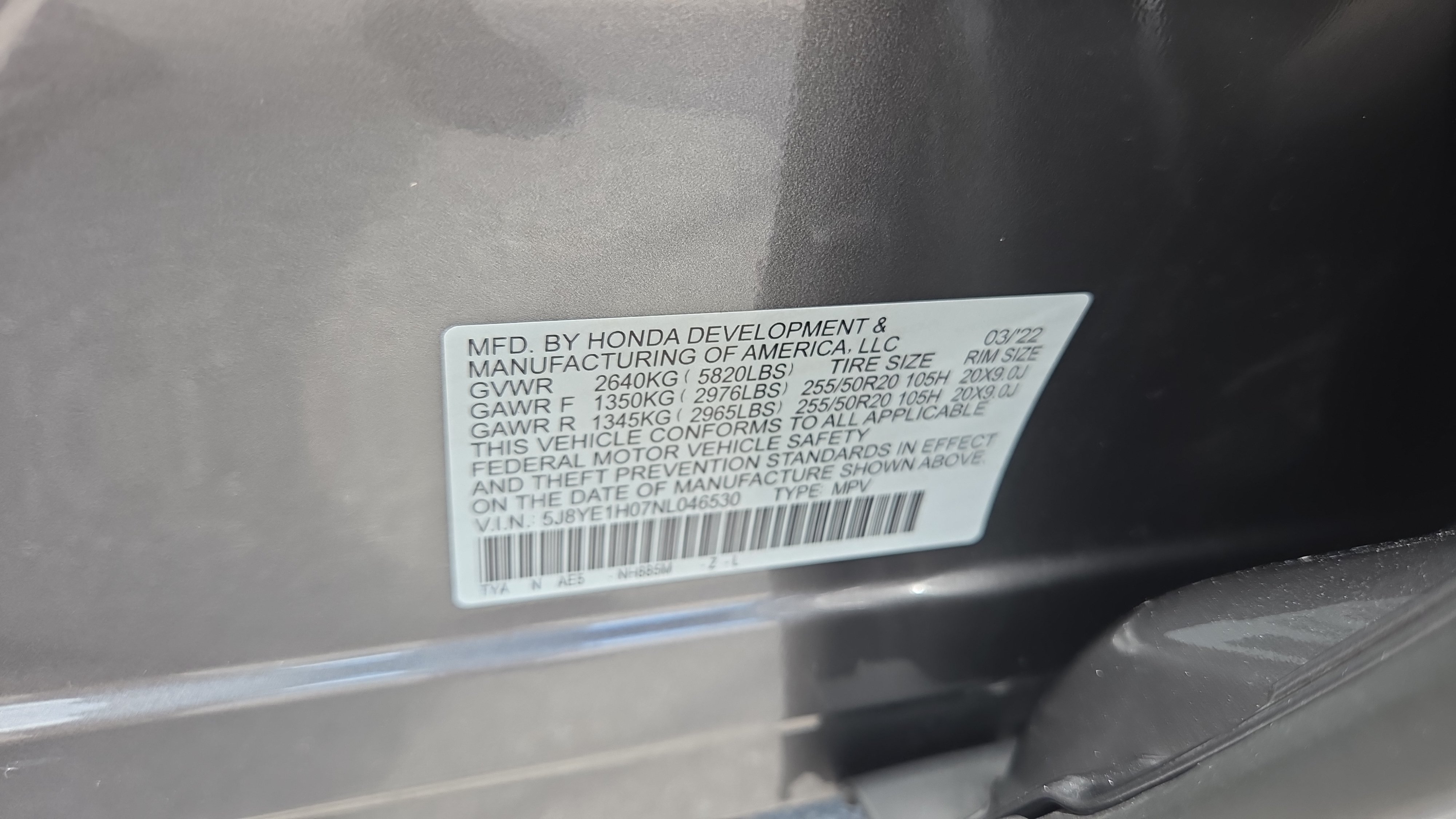 Certified 2022 Acura MDX A-Spec AWD/4WD image 21