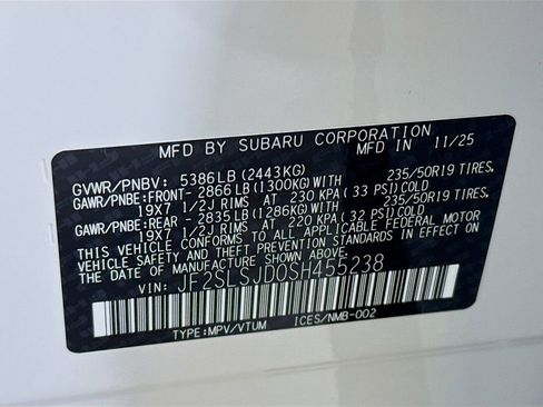 New 2025 Subaru Forester Sport image 33