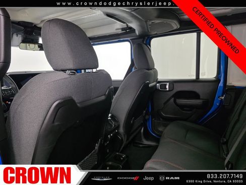 Certified 2025 Jeep Wrangler Unlimited Rubicon AWD/4WD image 19