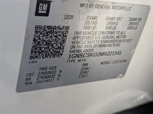 Used 2021 Chevrolet Tahoe Premier image 40