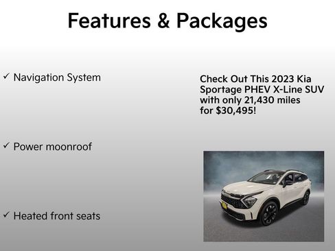 Certified 2023 Kia Sportage X-Line AWD/4WD image 4