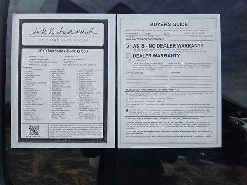 Certified 2019 Mercedes-Benz G 550 image 15