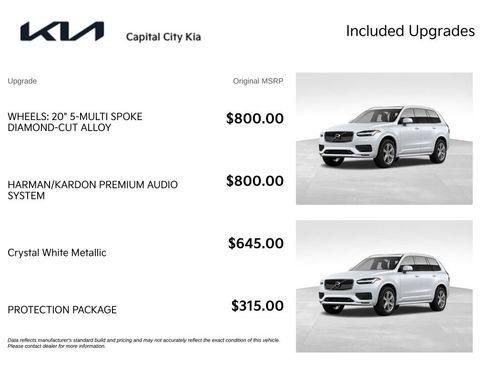 Used 2020 Volvo XC90 T6 Momentum w/ Protection Package AWD/4WD image 2
