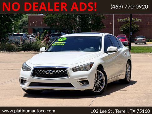 Used 2020 INFINITI Q50 Luxe RWD image 1