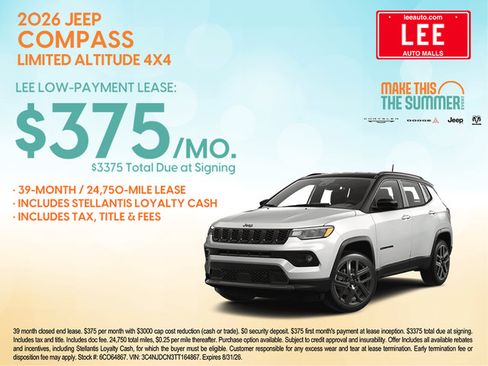 New 2026 Jeep Compass Trailhawk AWD/4WD image 4