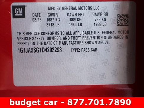 Used 2013 Chevrolet Sonic LS image 23