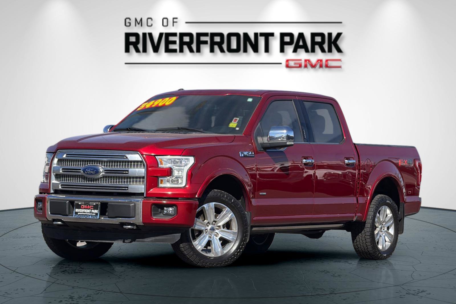 Used 2015 Ford F150 Platinum w/ Max Trailer Tow Package AWD/4WD image 7