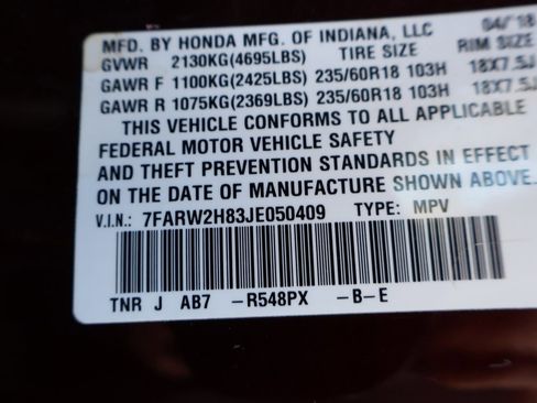 Used 2018 Honda CR-V EX-L image 13