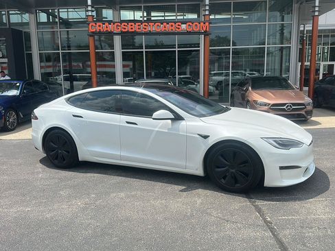 Used 2021 Tesla Model S Plaid AWD/4WD image 1