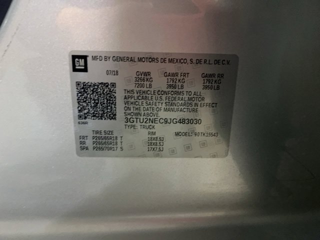 Used 2018 GMC Sierra 1500 SLT w/ SLT Preferred Package AWD/4WD image 31