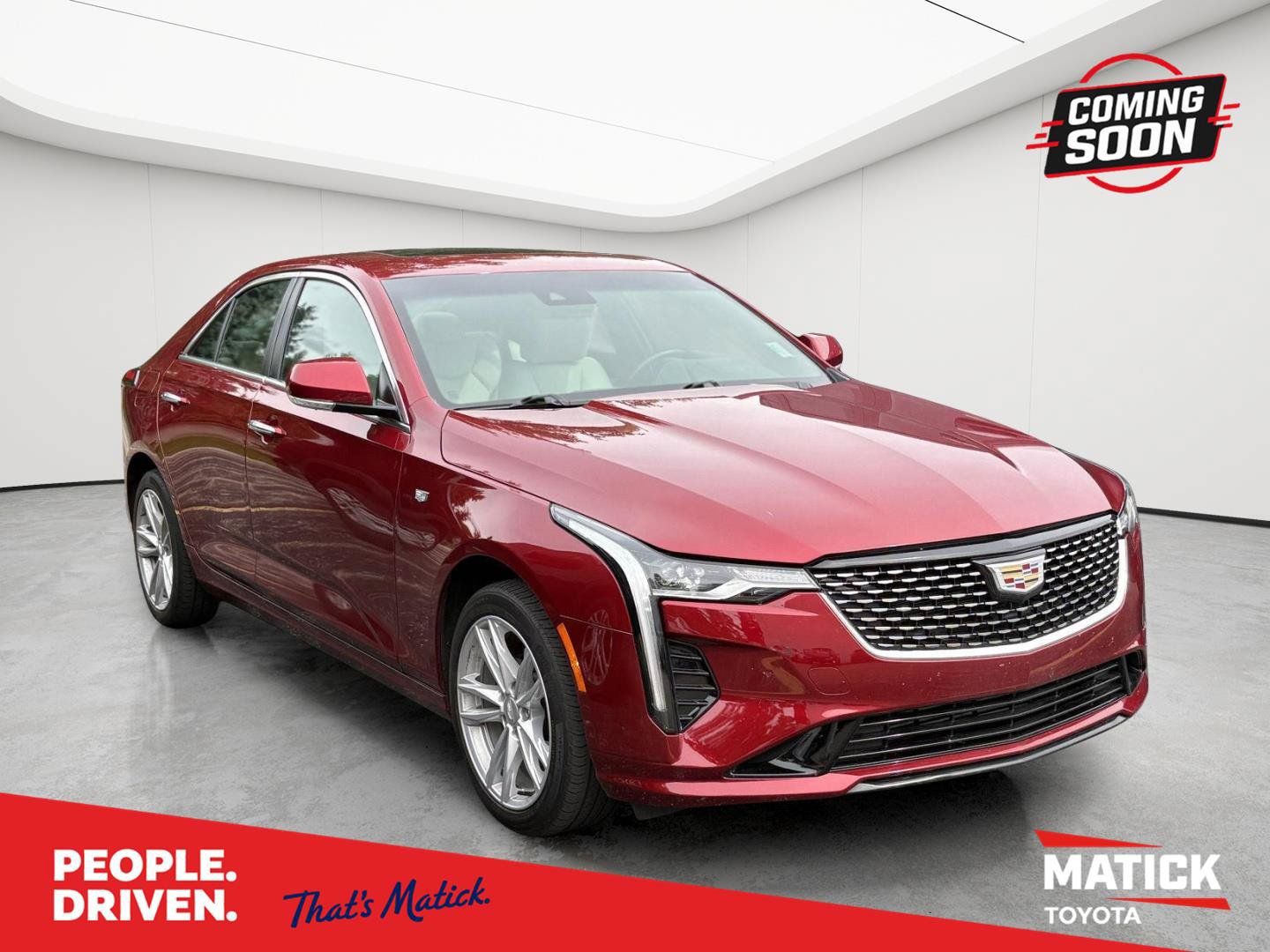 Used 2024 Cadillac CT4 Luxury w/ Sun And Sound Package AWD/4WD image 1