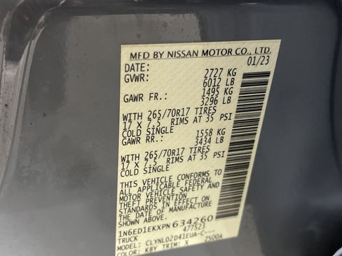 Used 2023 Nissan Frontier PRO-4X w/ Pro Convenience Package image 28