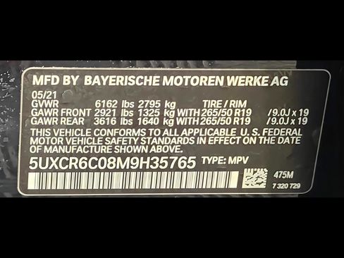 Used 2021 BMW X5 xDrive40i w/ Premium Package 2 AWD/4WD image 84
