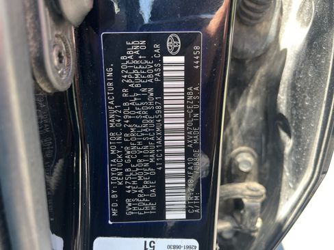 Used 2021 Toyota Camry LE w/ Carpet Mat Package (TMS) FWD image 32